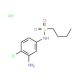 N-(3-amino-4-chlorophenyl)butane-1-sulfonamide hydrochloride - chemical structure image