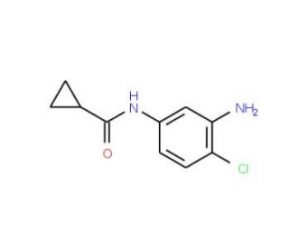 N-(3-Amino-4-chlorophenyl)cyclopropanecarboxamide - chemical structure image