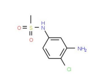 N-(3-amino-4-chlorophenyl)methanesulfonamide - chemical structure image