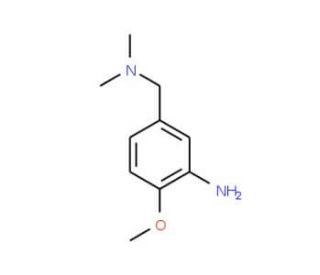 N-(3-amino-4-methoxybenzyl)-N,N-dimethylamine - chemical structure image