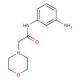 N-(3-Amino-phenyl)-2-morpholin-4-yl-acetamide - chemical structure image