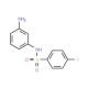 N-(3-Amino-phenyl)-4-fluoro-benzenesulfonamide (CAS 436089-66-6) - chemical structure image