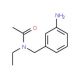 N-(3-aminobenzyl)-N-ethylacetamide - chemical structure image