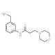 N-[3-(aminomethyl)phenyl]-3-(morpholin-4-yl)propanamide - chemical structure image