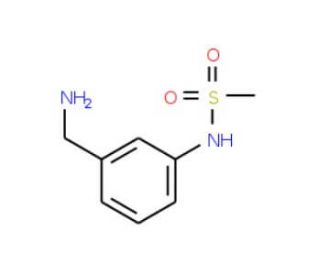 N-(3-Aminomethyl-phenyl)methanesulfonamide (CAS 114100-09-3) - chemical structure image