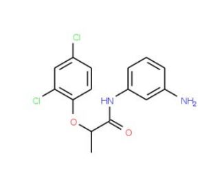 N-(3-Aminophenyl)-2-(2,4-dichlorophenoxy)-propanamide - chemical structure image