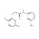N-(3-Aminophenyl)-2-(2,5-dimethylphenoxy)acetamide - chemical structure image