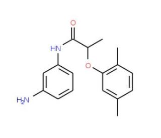 N-(3-Aminophenyl)-2-(2,5-dimethylphenoxy)-propanamide - chemical structure image