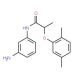 N-(3-Aminophenyl)-2-(2,5-dimethylphenoxy)-propanamide - chemical structure image