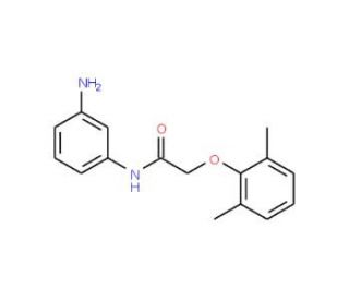 N-(3-Aminophenyl)-2-(2,6-dimethylphenoxy)acetamide - chemical structure image