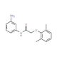 N-(3-Aminophenyl)-2-(2,6-dimethylphenoxy)acetamide - chemical structure image