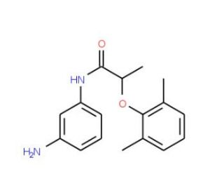N-(3-Aminophenyl)-2-(2,6-dimethylphenoxy)-propanamide - chemical structure image