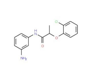 N-(3-Aminophenyl)-2-(2-chlorophenoxy)propanamide - chemical structure image