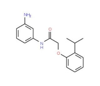 N-(3-Aminophenyl)-2-(2-isopropylphenoxy)acetamide - chemical structure image