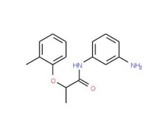 N-(3-Aminophenyl)-2-(2-methylphenoxy)propanamide - chemical structure image