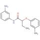 N-(3-Aminophenyl)-2-(3-methylphenoxy)butanamide - chemical structure image