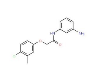 N-(3-Aminophenyl)-2-(4-chloro-3-methylphenoxy)-acetamide - chemical structure image
