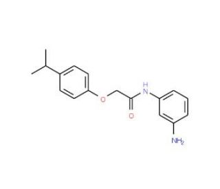 N-(3-Aminophenyl)-2-(4-isopropylphenoxy)acetamide - chemical structure image