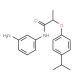 N-(3-Aminophenyl)-2-(4-isopropylphenoxy)-propanamide - chemical structure image