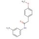 N-(3-Aminophenyl)-2-(4-methoxyphenyl)acetamide - chemical structure image