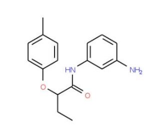 N-(3-Aminophenyl)-2-(4-methylphenoxy)butanamide - chemical structure image