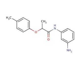 N-(3-Aminophenyl)-2-(4-methylphenoxy)propanamide - chemical structure image
