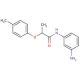 N-(3-Aminophenyl)-2-(4-methylphenoxy)propanamide - chemical structure image