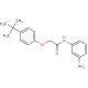 N-(3-Aminophenyl)-2-[4-(tert-butyl)phenoxy]-acetamide - chemical structure image