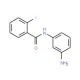 N-(3-Aminophenyl)-2-fluorobenzamide - chemical structure image