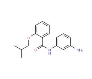 N-(3-Aminophenyl)-2-isobutoxybenzamide - chemical structure image