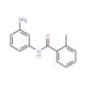 N-(3-Aminophenyl)-2-methylbenzamide (CAS 293737-97-0) - chemical structure image