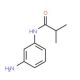 N-(3-Aminophenyl)-2-methylpropanamide (CAS 213831-00-6) - chemical structure image