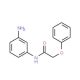 N-(3-Aminophenyl)-2-phenoxyacetamide - chemical structure image