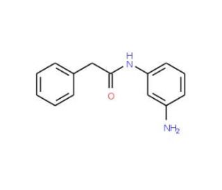 N-(3-Aminophenyl)-2-phenylacetamide (CAS 85856-32-2) - chemical structure image
