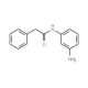 N-(3-Aminophenyl)-2-phenylacetamide (CAS 85856-32-2) - chemical structure image