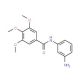 N-(3-Aminophenyl)-3,4,5-trimethoxybenzamide - chemical structure image