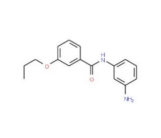 N-(3-Aminophenyl)-3-propoxybenzamide - chemical structure image