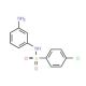 N-(3-aminophenyl)-4-chlorobenzenesulfonamide - chemical structure image