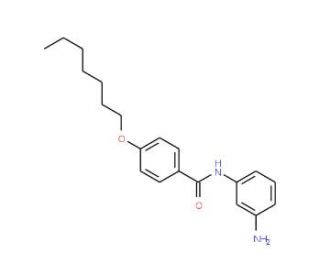 N-(3-Aminophenyl)-4-(heptyloxy)benzamide - chemical structure image
