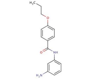N-(3-Aminophenyl)-4-propoxybenzamide - chemical structure image