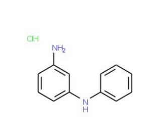 N-(3-aminophenyl)-N-phenylamine hydrochloride (CAS 5840-03-9 (non HCl Salt)) - chemical structure image