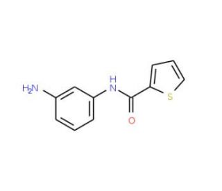 N-(3-aminophenyl)thiophene-2-carboxamide (CAS 39880-85-8) - chemical structure image