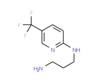 N-(3-aminopropyl)-N-[5-(trifluoromethyl)pyridin-2-yl]amine - chemical structure image
