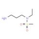 N-(3-aminopropyl)-N-ethylmethanesulfonamide - chemical structure image