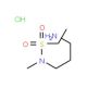 N-(3-aminopropyl)-N-methylethanesulfonamide hydrochloride - chemical structure image