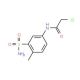 N-[3-(aminosulfonyl)-4-methylphenyl]-2-chloroacetamide - chemical structure image