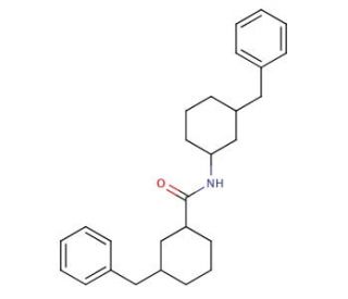 N-(3-Benzyl-cyclohexyl) 3-benzylcyclohexyl-carbamide - chemical structure image