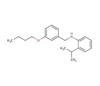 N-(3-Butoxybenzyl)-2-isopropylaniline - chemical structure image