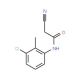 N-(3-Chloro-2-methyl-phenyl)-2-cyano-acetamide (CAS 63034-96-8) - chemical structure image