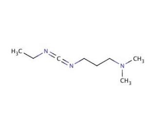 N-(3-Dimethylaminopropyl)-N&prime;-ethylcarbodiimide (CAS 1892-57-5) - chemical structure image